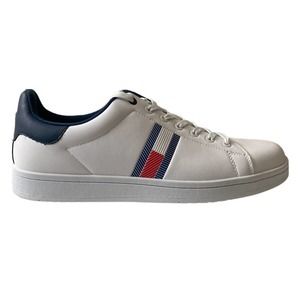 NWT TOMMY HILFIGER Lampkin Sneaker Size 13 White/Navy